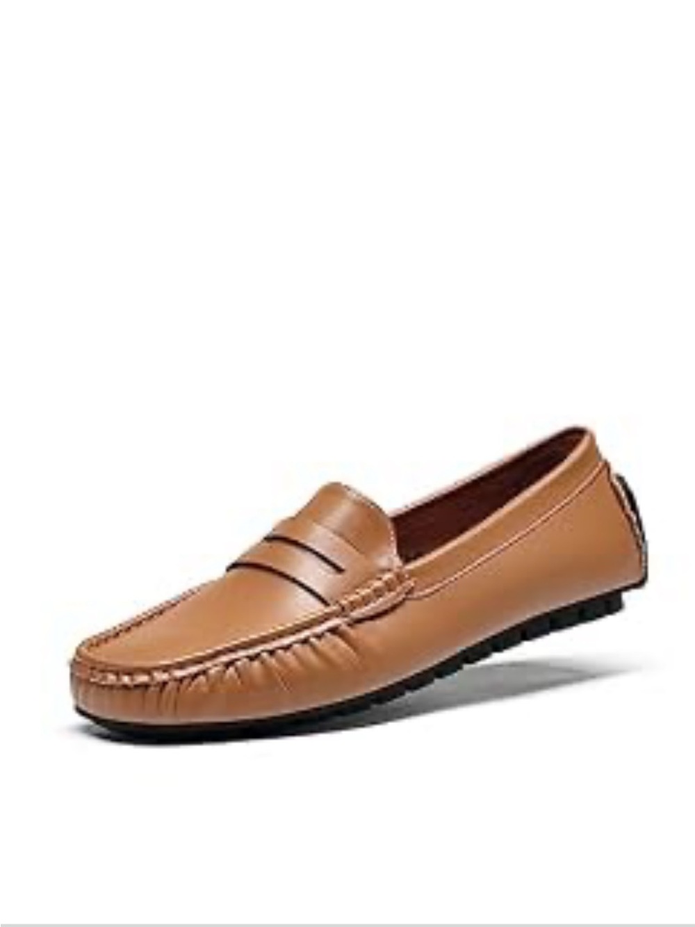 Never worn- woman’s Penny Loafers in Tan